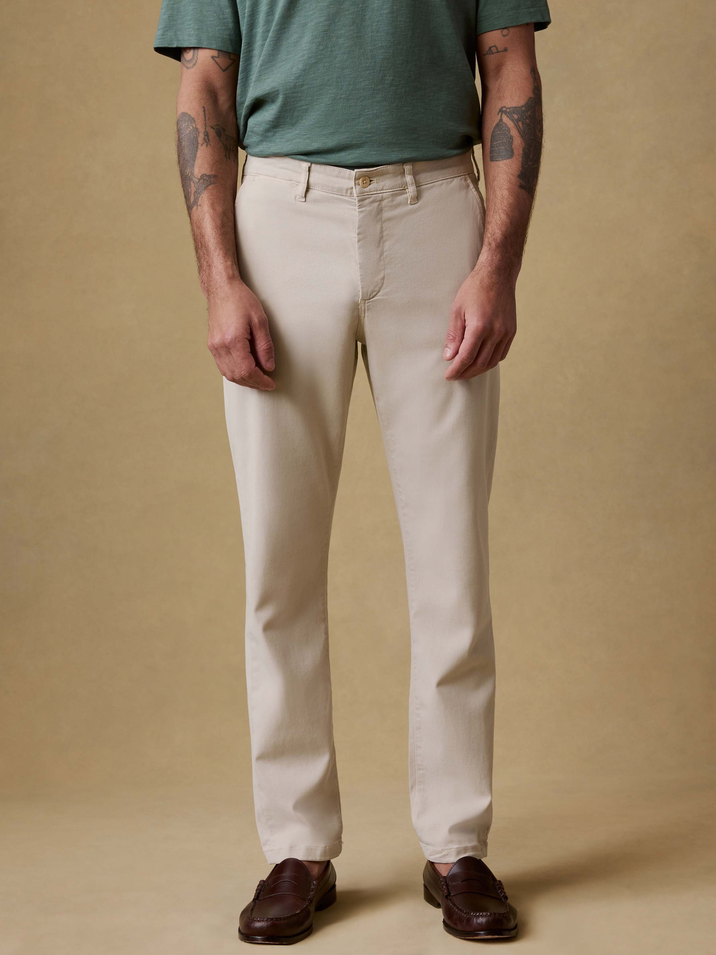 Coastline Stretch Chino - Stone
