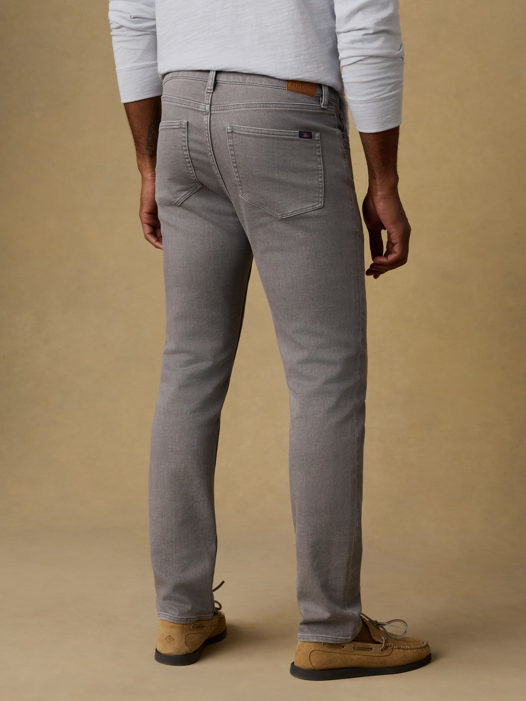 Stretch Terry 5-Pocket Pant - Steel Grey