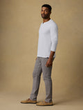 Stretch Terry 5-Pocket Pant - Steel Grey