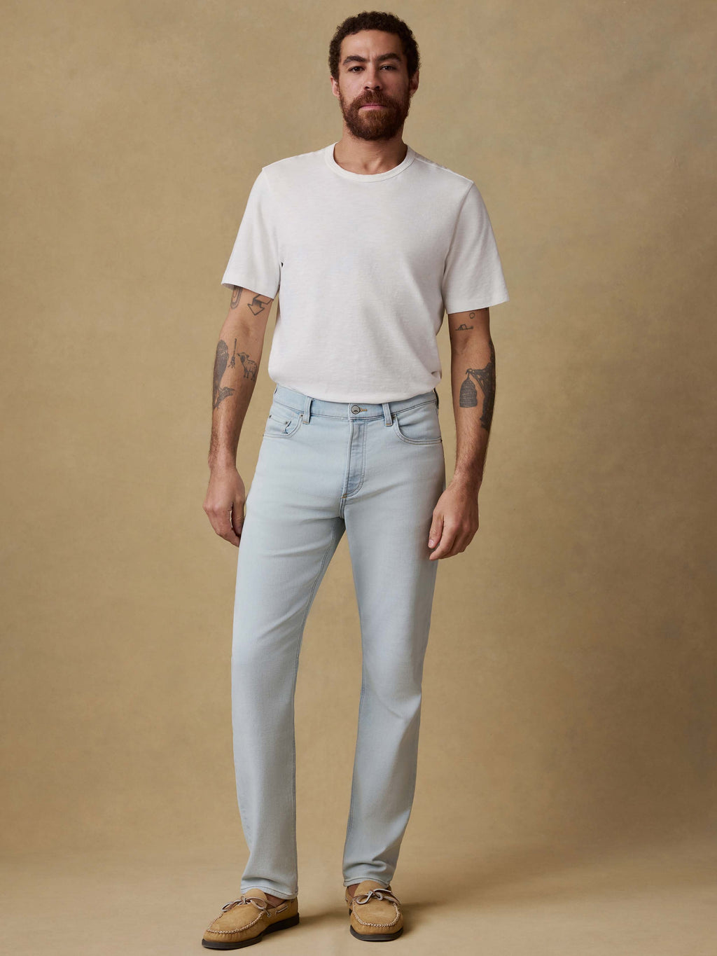 Stretch Terry Indigo 5 Pocket - Riverbend Wash