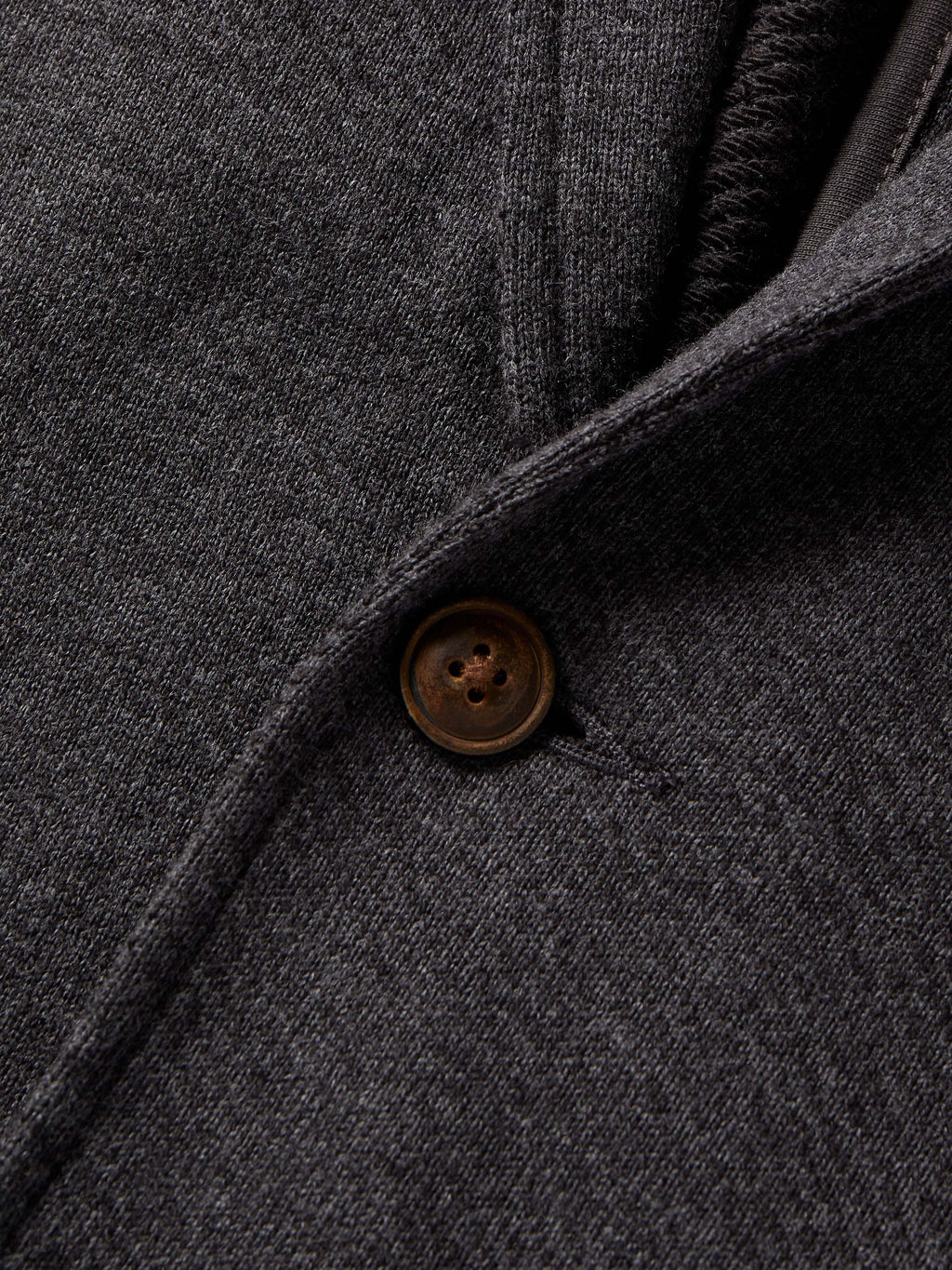 Inlet Knit Blazer - Black Sky Melange