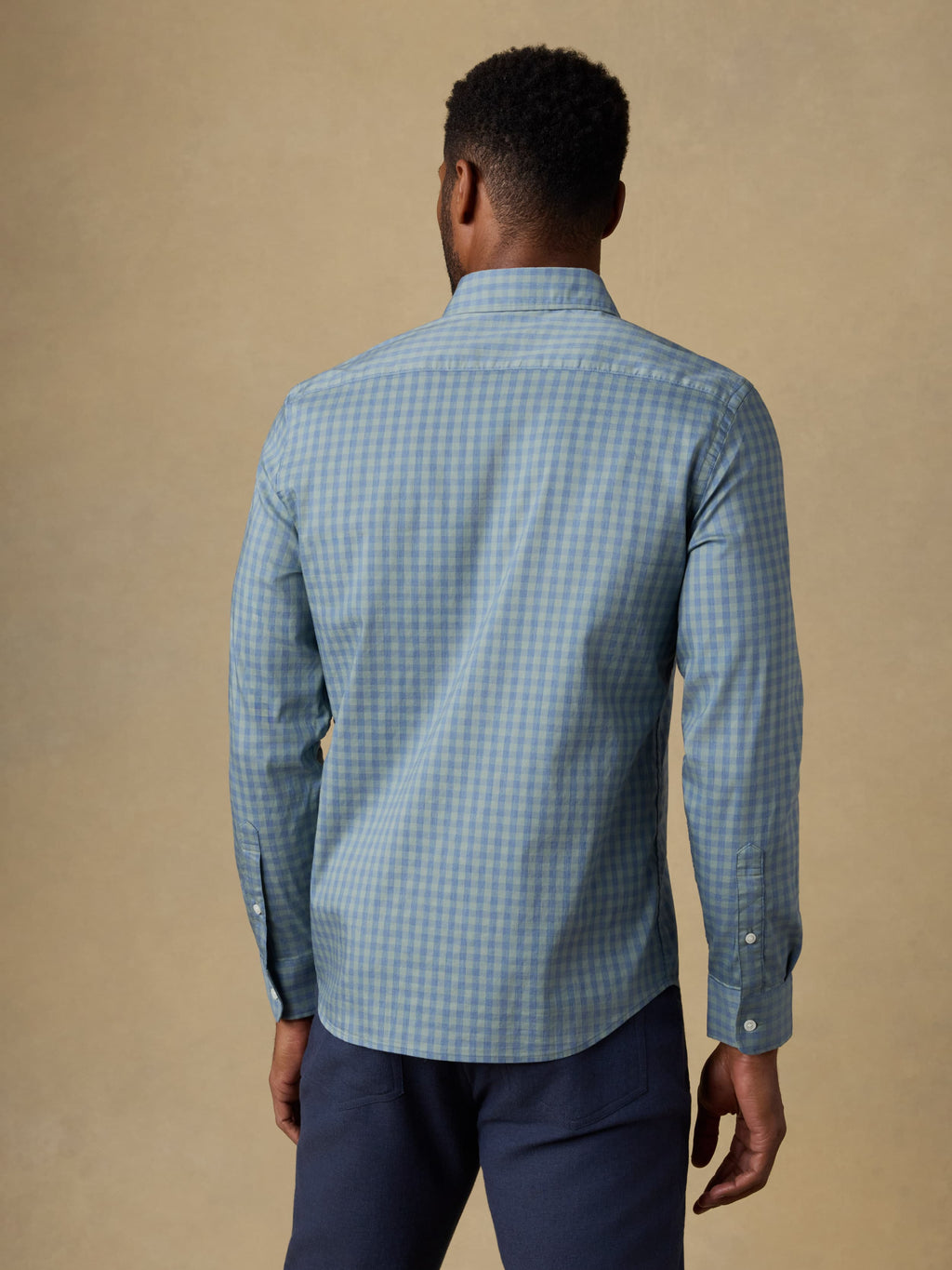 The Movement™ Shirt - Sage Marine Gingham