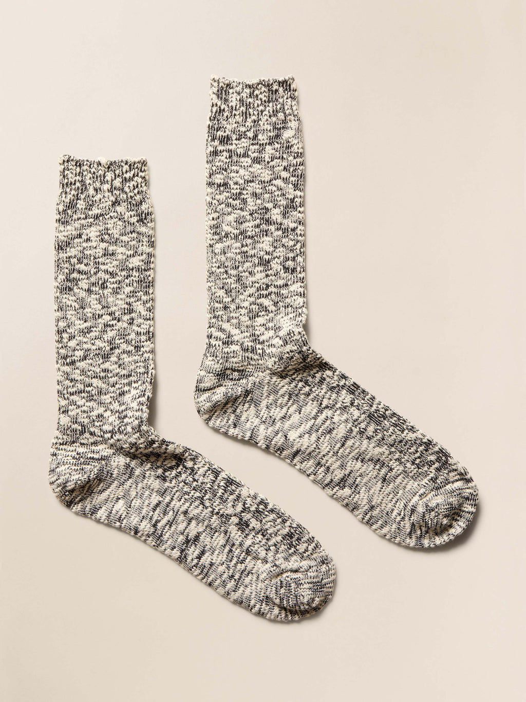 Valley Ridge Slub Sock - Black