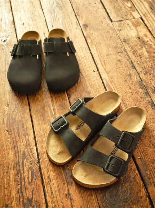Birkenstock + Faherty Arizona Wire Buckle - Black